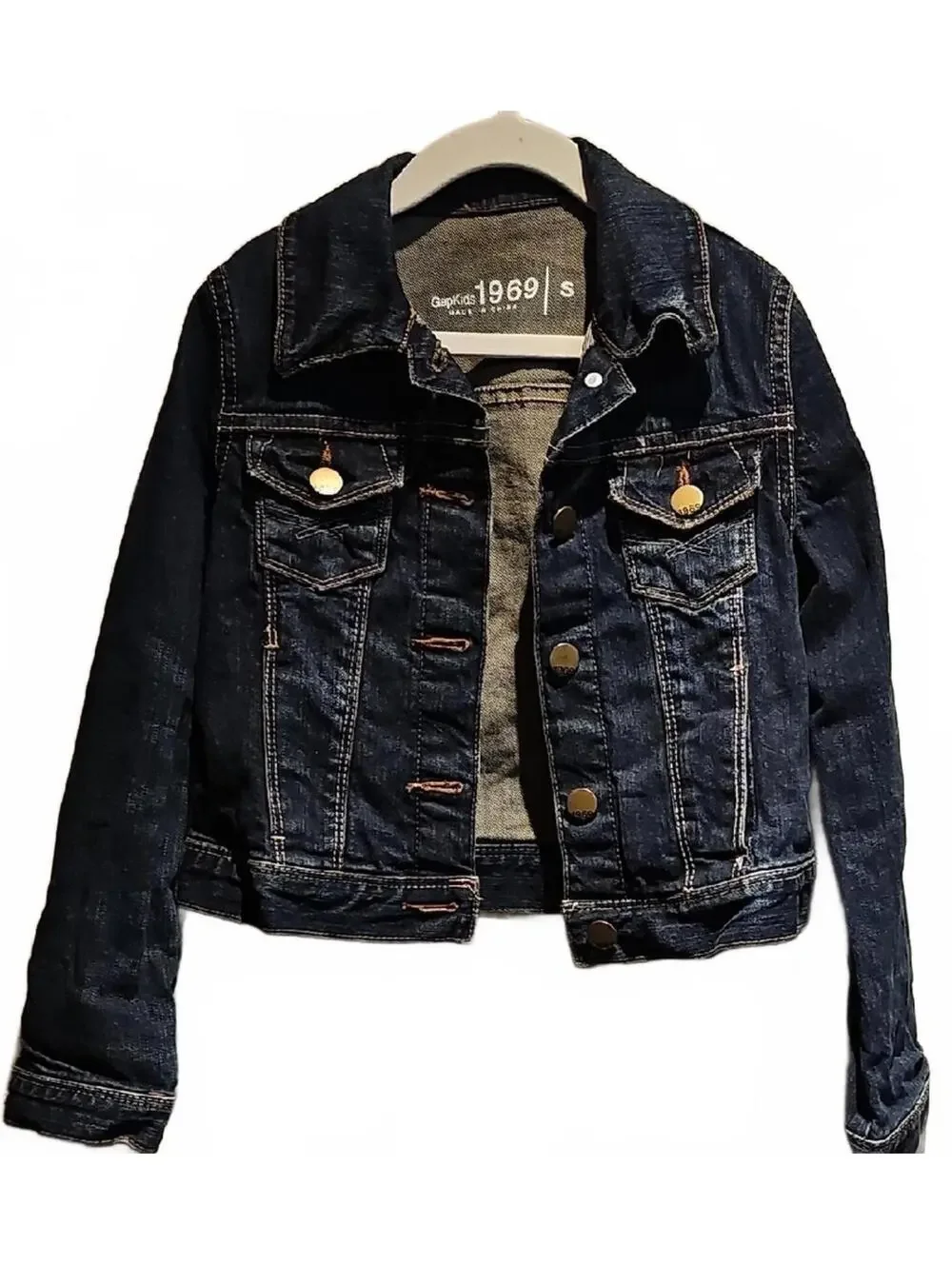 Gap Kids Denim Jacket - Dark Blue